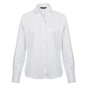 Blusa Oxford Classic Manga Larga Mujer