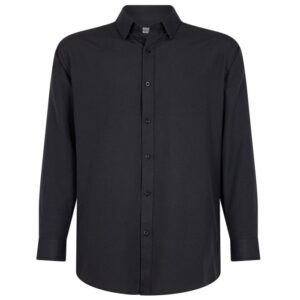 Camisa Oxford Manga Larga Hombre