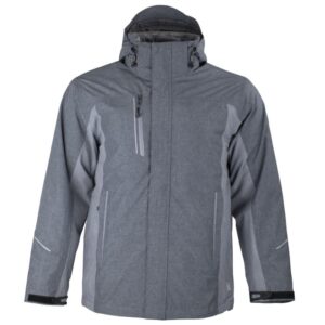 Parka 3 En 1 Desmontable Secuoya Manga Larga Hombre
