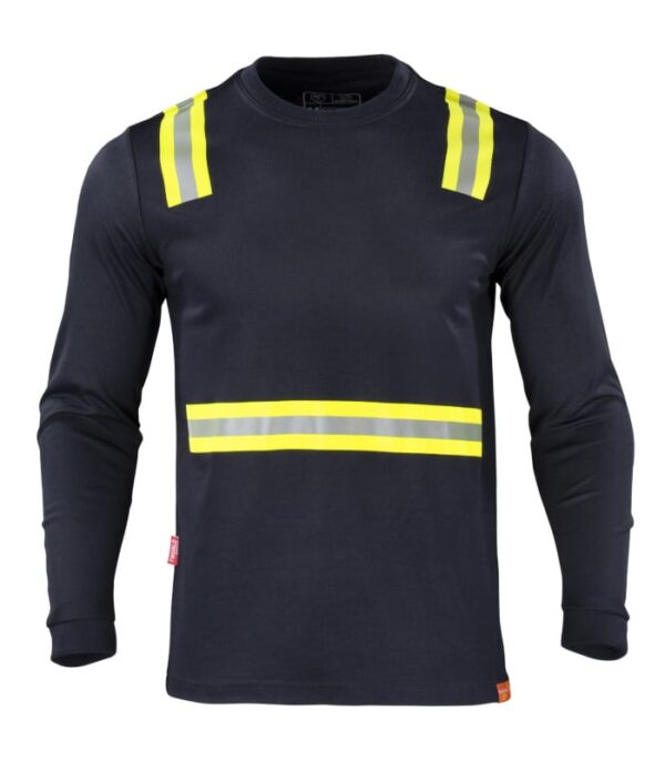 Polera Hibrida Dual Manga Larga Hombre