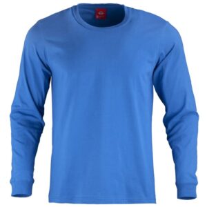 Polera 100% Algodón Manga Larga Hombre