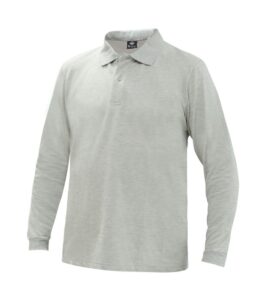 Polera Polo Confort Spandex Manga Larga Hombre