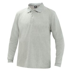 Polera Polo Confort Spandex Manga Larga Hombre
