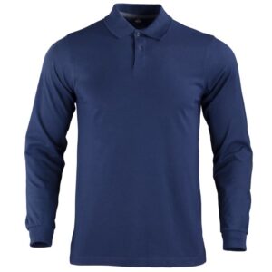 Polera Polo DryFresh® 60% Algodón Manga Larga Hombre