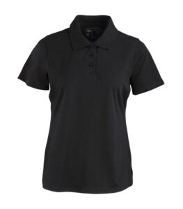 Polera Polo DryFresh Smooth® 60% Algodón Manga Corta Mujer