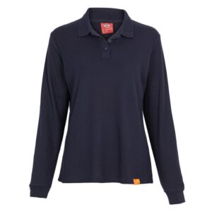 Polera Polo 60% Algodón Manga Larga Mujer