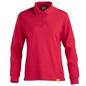 Polera Polo 80% Algodón Manga Larga Mujer